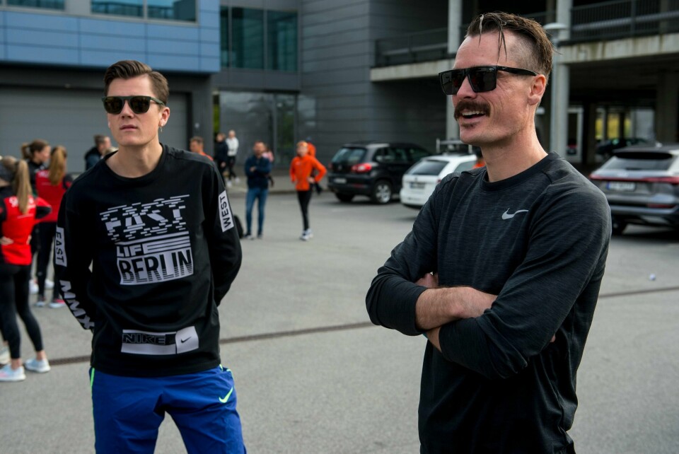 Jakob og Henrik Ingebrigtsen. Foto: Carina Johansen / NTB scanpix