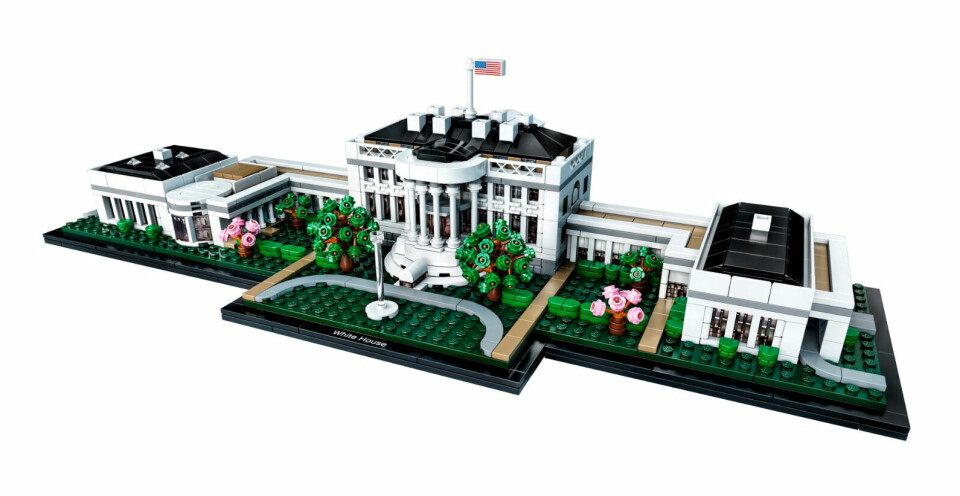 Demonstrasjonene økte i styrke. Så bestemte Lego seg – reklamen for Det hvite hus i Lego må bort ###