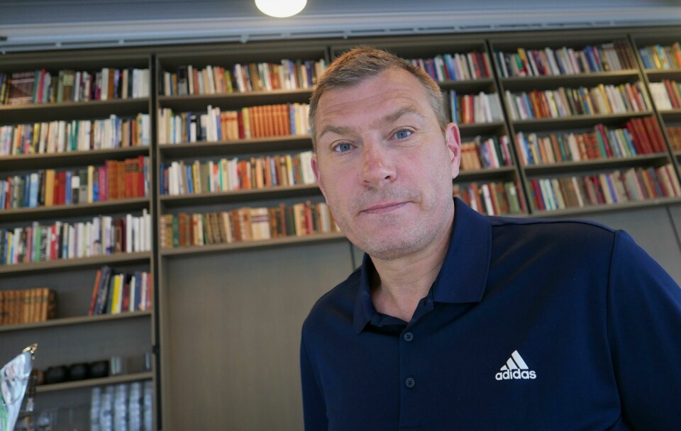Litteraturhussjef Roy Freddy Andersen i Fredrikstad. Litteraturhussjef Roy Freddy Andersen i Fredrikstad.