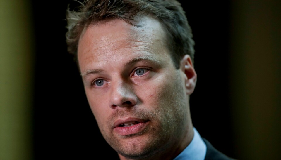 Oslo 20200526. Jon Engen Helgheim (Frp) i Stortinget under debatten om den nye bioteknologiloven.Foto: Vidar Ruud / NTB scanpix