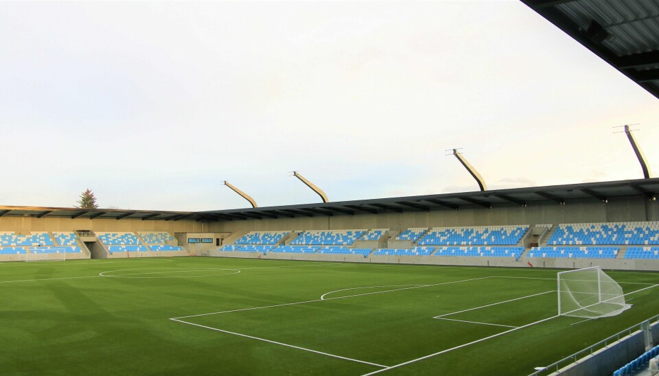 Vannlekkasje i Øster Hus Arena