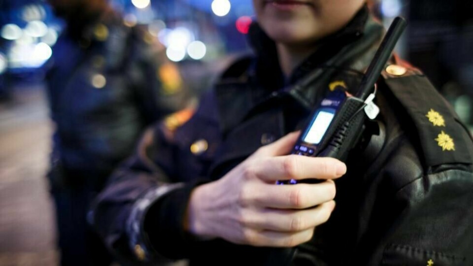 Oppdaget ruset tyv på terrassen