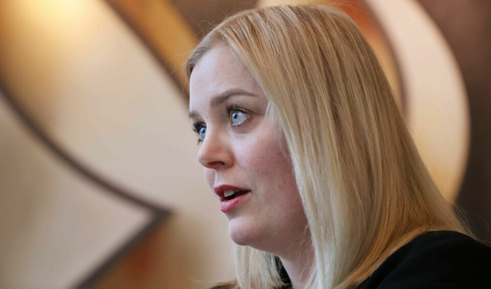 Olje- og energiminister Tina Bru.