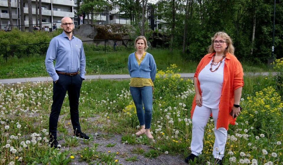 Stillingskutt i skolehelsetjenesten i bydel Søndre Nordstrand vil få store konsekvenser for barn og unge i bydelen mener Eirik Aldrin, koordinerende hovedtillitsvalgt for Norsk Sykepleierforbund Oslo, Kaisa Løkkevik, plasstillitsvalgt for skolehelsetjenesten i Søndre Nordstrand og leder i Norsk Sykepleierforbund Oslo, Line Orlund.