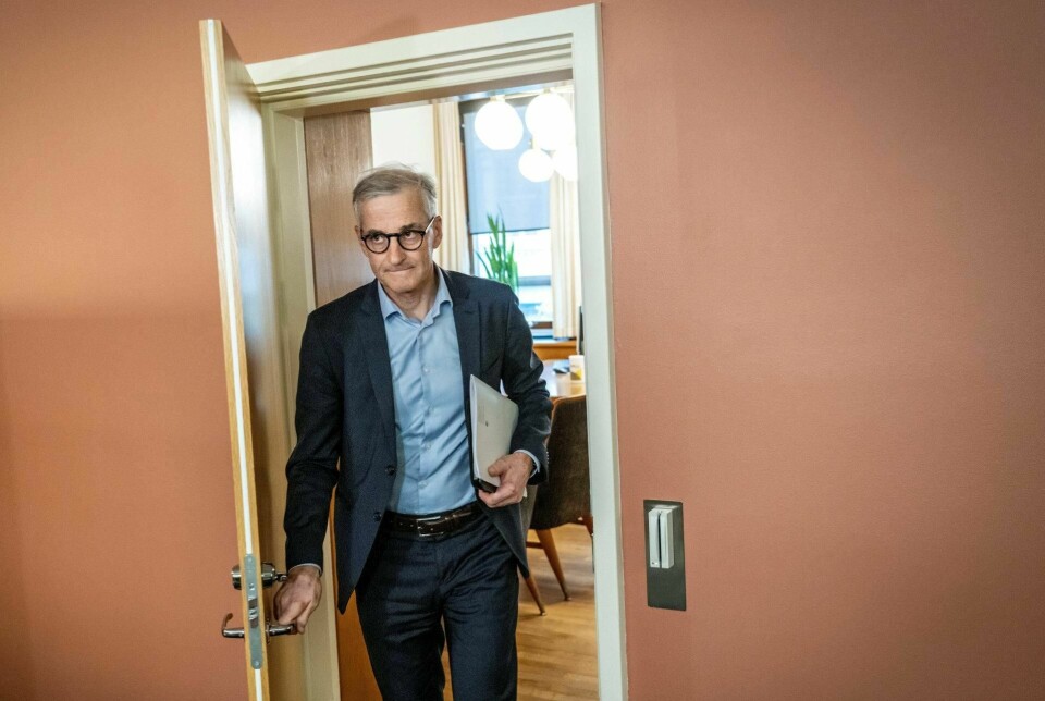 Arbeiderpartiet og leder Jonas Gahr Støre har hatt en av sine gråeste og mest framtidsfiendtlige uker hittil, skriver innleggsforfatterne. Foto: Ole Berg-Rusten/NTB scanpix