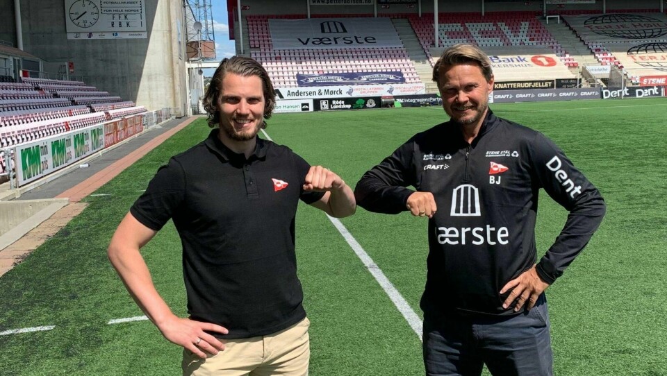 «Rødhvit glede i fotballbyen»