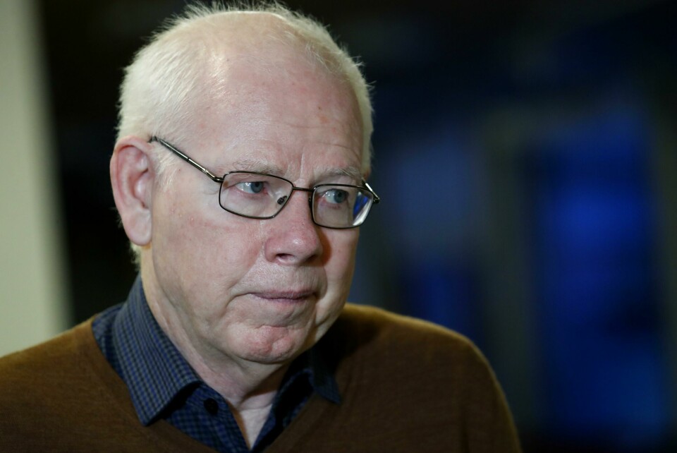 Tore W. Steen er smittevernoverlege i Oslo. Oslo 20200301. Folkehelseinstituttet inviterer til mediemøte i forbindelse med koronaviruset hos Folkehelseinstituttet, ved smittevernoverlege Tore Steen i Oslo.Foto: Terje Bendiksby / NTB scanpix