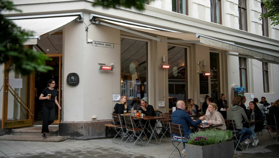 Byløven kan nesten ikke styre sin begeistring over at lokalene etter restauranten Egget igjen er fylt med liv. Alle foto: Mimsy Møller Byløven kan nesten ikke styre sin begeistring over at lokalene etter restauranten Egget igjen er fylt med liv. Alle foto: Mimsy Møller