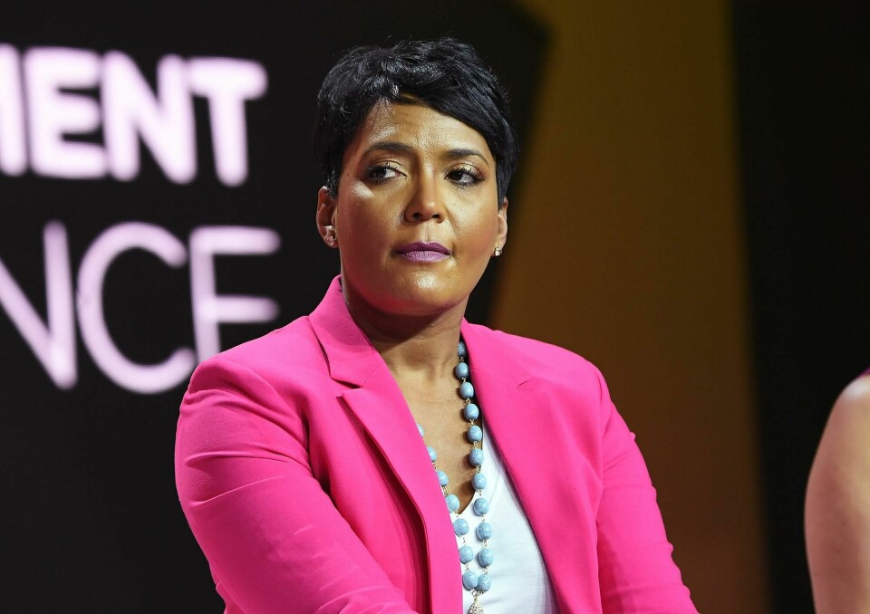 (FILES) In this file photo taken on July 06, 2018 Mayor of Atlanta Keisha Lance Bottoms speaks onstage during the 2018 Essence Festival presented by Coca-Cola at Ernest N. Morial Convention Center in New Orleans, Louisiana. - Atlanta Mayor Keisha Lance Bottoms has earned praise for her handling of turbulent anti-racism protests, boosting her prospects of becoming Joe Biden's running mate and potentially America's first black female vice president. (Photo by Paras Griffin / GETTY IMAGES NORTH AMERICA / AFP) (FILES) In this file photo taken on July 06, 2018 Mayor of Atlanta Keisha Lance Bottoms speaks onstage during the 2018 Essence Festival presented by Coca-Cola at Ernest N. Morial Convention Center in New Orleans, Louisiana. - Atlanta Mayor Keisha Lance Bottoms has earned praise for her handling of turbulent anti-racism protests, boosting her prospects of becoming Joe Biden's running mate and potentially America's first black female vice president. (Photo by Paras Griffin / GETTY IMAGES NORTH AMERICA / AFP)