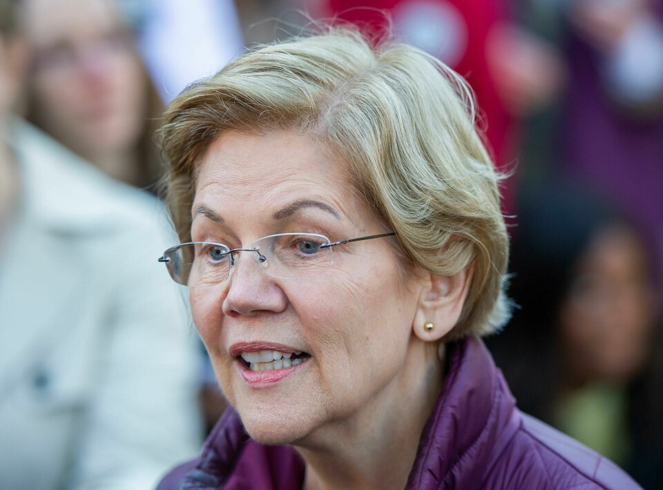 (FILES) In this file photo former Democratic presidential candidate Massachusetts Senator Elizabeth Warren announces the suspension of her presidential campaign in front of her Cambridge, Massachusetts home on March 5, 2020. - Former US presidential hopeful Elizabeth Warren said April 23, 2020 her oldest brother had died from the novel coronavirus, expressing her deep regret that no family members were allowed at his side and no funeral was held.Don Reed Herring, 86, who spent much of his career in the military, died in Oklahoma on Tuesday about three weeks after testing positive for COVID-19, according to US media. (Photo by Amanda SABGA / AFP) (FILES) In this file photo former Democratic presidential candidate Massachusetts Senator Elizabeth Warren announces the suspension of her presidential campaign in front of her Cambridge, Massachusetts home on March 5, 2020. - Former US presidential hopeful Elizabeth Warren said April 23, 2020 her oldest brother had died from the novel coronavirus, expressing her deep regret that no family members were allowed at his side and no funeral was held.Don Reed Herring, 86, who spent much of his career in the military, died in Oklahoma on Tuesday about three weeks after testing positive for COVID-19, according to US media. (Photo by Amanda SABGA / AFP)