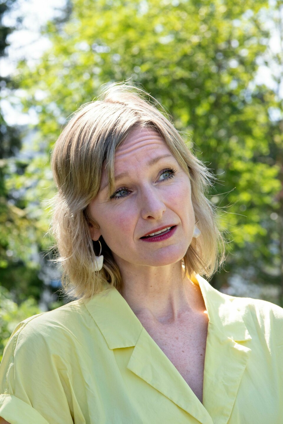 Byråd for oppvekst og kunnskap Inga Marte Thorkildsen (SV) mener det er veldig viktig å involvere barn og unge i utviklingen av bydelene. Foto: Mimsy Møller Mortensrudcamp. Sommerskole på Lofsrud ungdomsskole. Rektor ved Sommerskolen er Kirsten Riise. Byråd Inga Marte Thorkildsen.