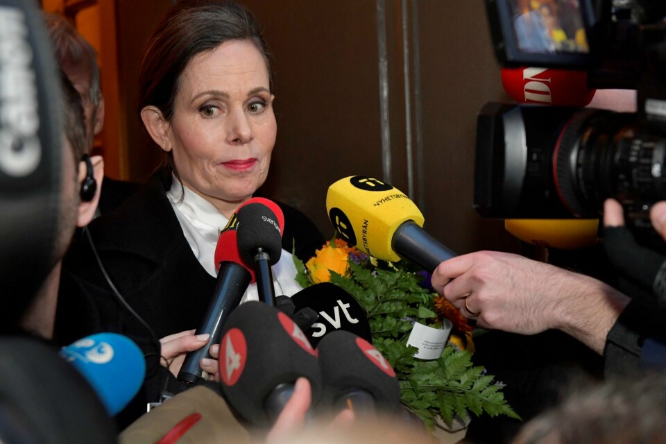 Sara Danius går av