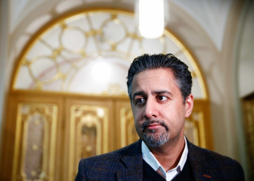 Abid Raja. FOTO: TERJE PEDERSEN/NTB SCANPIX