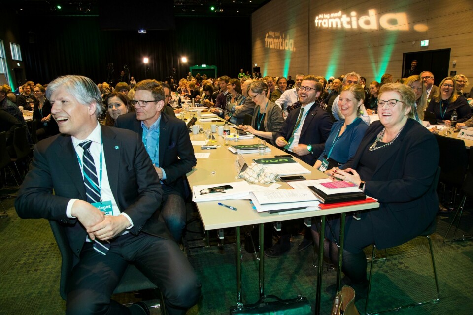 Venstres nestleder og Norges klima- og miljøminister Ola Elvestuen (t.v.). Foto: Heiko Junge / NTB scanpix