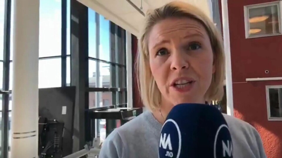 Sylvi Listhaug i Vardø. Sylvi Listhaug i Vardø.