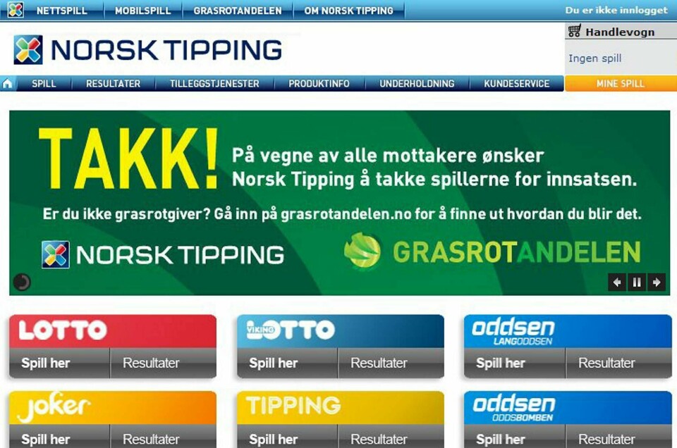 Norsk Tipping.