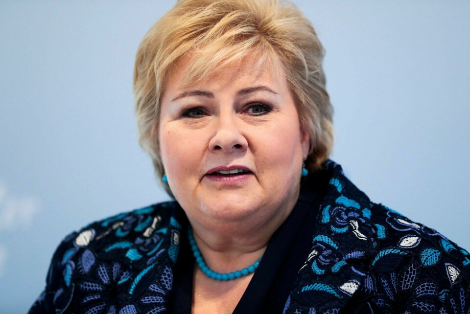 USANT: Statsminister Erna Solberg førte velgerne bak lyset da hun på tampen av valgkampen i fjor forsikret om at situasjonen var «vesentlig bedre» enn da Riksrevisjonen kom med sin rapport i 2013. FOTO: LISE ÅSERUD/NTB SCANPIX