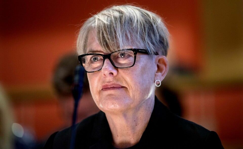 Situasjonen i Osloskolen ble i mai i år tatt opp i egen høring i Oslo rådhus. Her direktør Astrid Søgnen.
