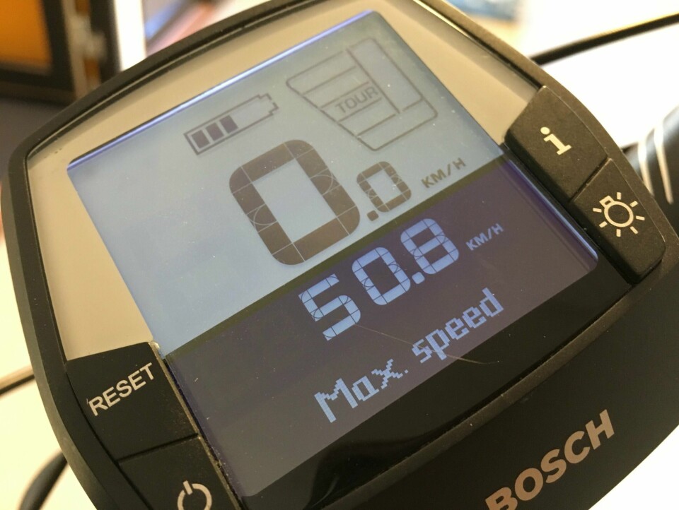 Lovlig elsykkel i 50,8 km/t!