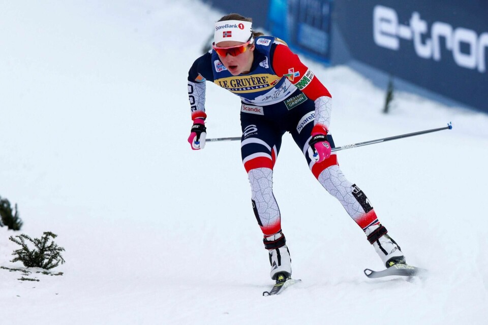 Ingvild Flugstad Østberg var sikker på torsdagens etappe i Oberstdorf.