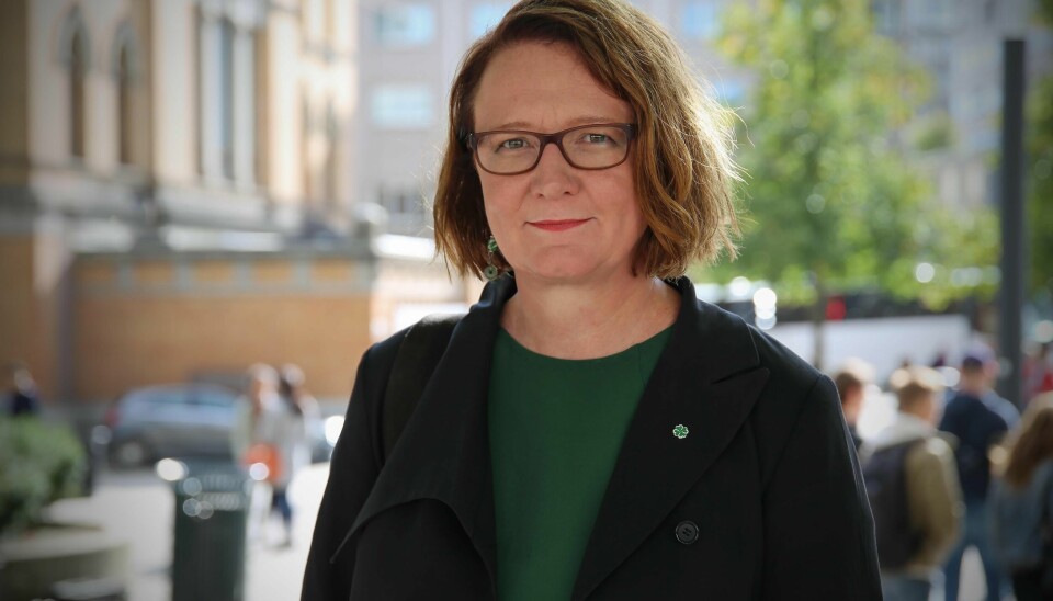 Bjørg Sandkjær, Oslo Sps førstekandidat foran høstens lokalvalg.