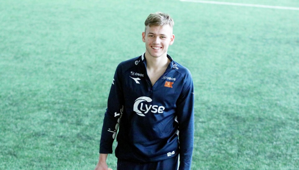 Jonas Pereira har valgt å skille lag fra bror Adrian, og flyttet til Larvik for å spille 2. divisjonsfotball for Fram Larvik. Foto: Pål Karstensen
