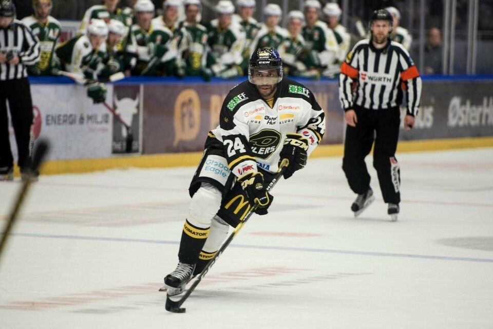 Oilers og Greg Mauldin møter Stjernen i Stjernehallen torsdag. FOTO: Carina Johansen, NTB scanpix