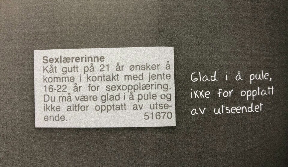 Tinder i gamledager: «Glad i å pule, ikke for opptatt av utseendet» ###