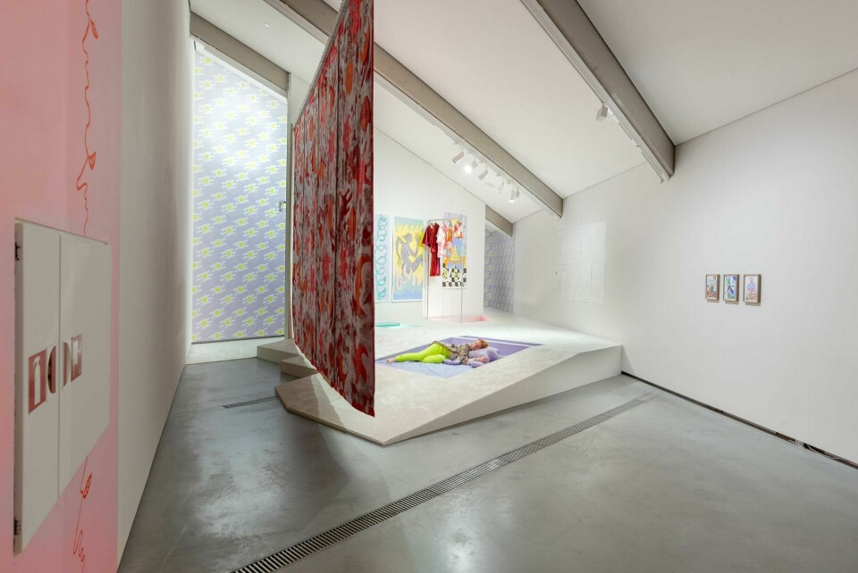 Astrup Fearnley-museet presenterer den neste generasjonen i norsk samtidskunst. Constance Tenvik har det morsomste rommet. Astrup Fearnley-museet presenterer den neste generasjonen i norsk samtidskunst. Constance Tenvik har det morsomste rommet.