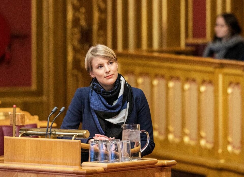 Kari Elisabeth Kaski fra SV.