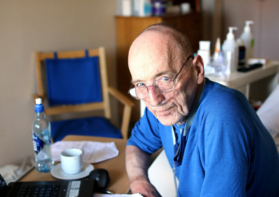 Jeg bor egentlig på toppen av gata her, jeg er jo på en måte hjemme, sier Kjell Johansen. Jeg bor egentlig på toppen av gata her, jeg er jo på en måte hjemme, sier Kjell Johansen.
