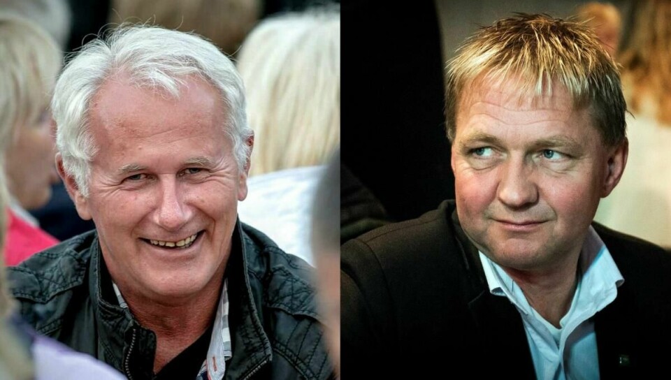Roy Storvik (t.v.) ble klappet inn på Frp-listen i Sandnes. Dagens varaordfører Pål Morten Borgli ble som ventet valgt på 1. plass. Foto: Carina Johansen/Roy Storvik