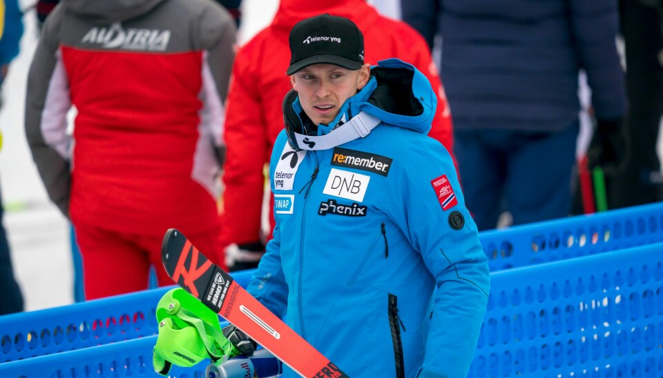 Henrik Kristoffersen avsluttet VM i Åre søndag.