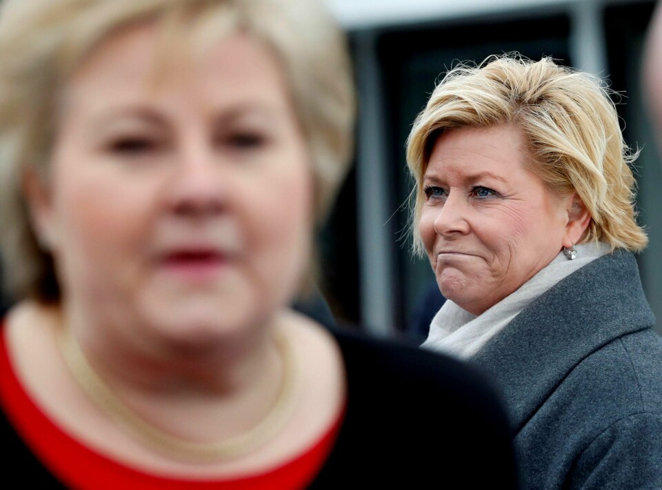 Finansminister Siv Jensen og statsminister Erna Solberg har kuttet i skatte- og avgiftsnivået i Norge jevnt og trutt de siste årene. Jan Ole Rød mener skattelettene som er gitt øker forskjellene blant folk.