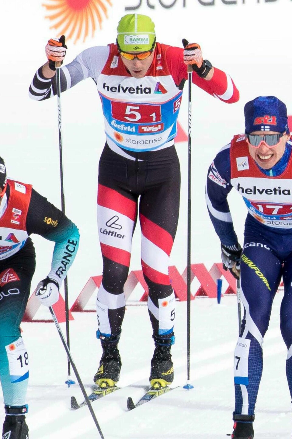 Max Hauke ble tatt på fersken mens han bloddopet seg onsdag. Foto: Terje Pedersen / NTB scanpix