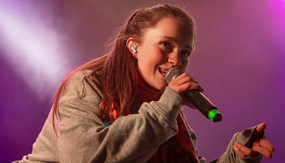 Sigrid Raabe oppfyller mange svært store forventninger med sitt første album. Her på konsert i Ålesund i fjor.