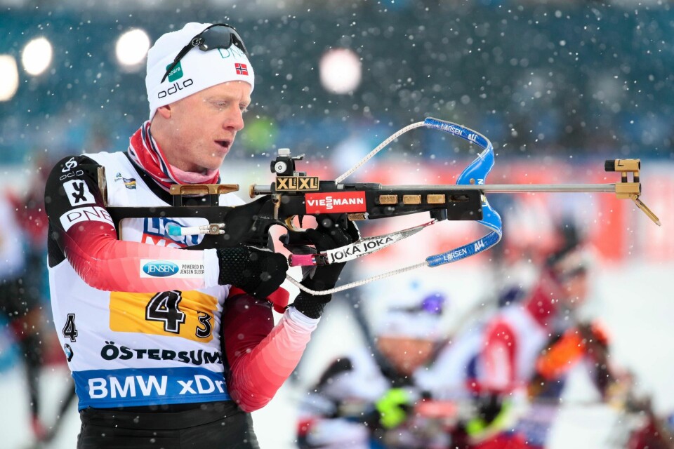 Johannes Thingnes Bø gikk knallsterkt i mixedstafetten i skiskytter-VM.