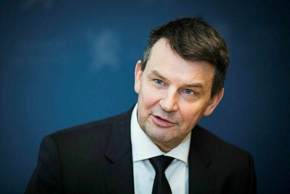 JUSTISMINISTER: Tor Mikkel Wara (Frp).