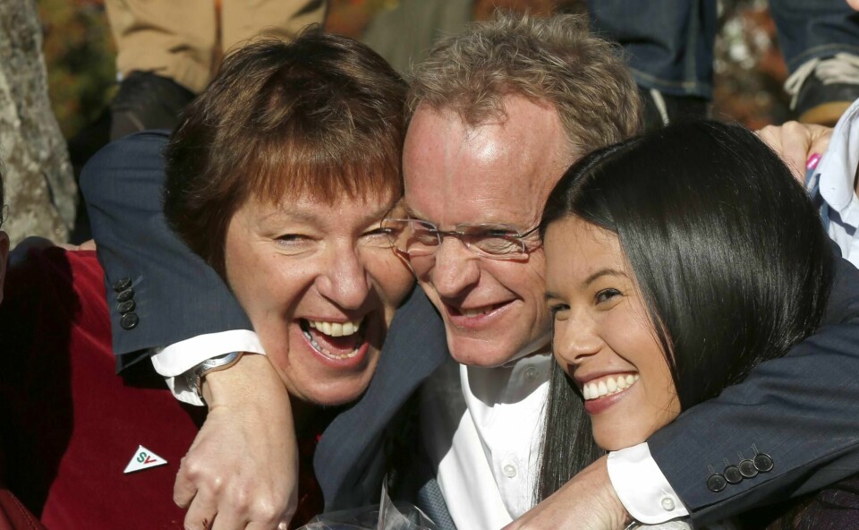 Marianne Borgen (SV), Raymond Johansen (Ap) og Lan Marie Nguyen Berg (MDG) får fire nye år ved makten i Oslo om VGs meningsmåling slår til.