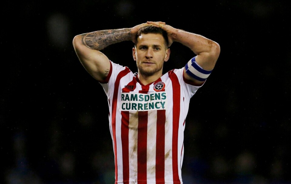 I morgen kommer engelsk fotballs målmaskin nummer en, Billy Sharp, og hans Sheffield United til Elland Road for å ta opprykksplassen på tabellen fra Leeds United. Det må være lov å håpe at han mislykkes fullstendig. FOTO. CRAIG BROUGH/NTB SCANPIX