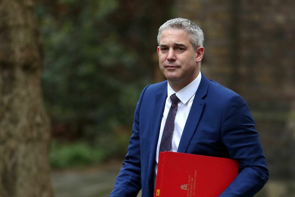 EN GANG TIL: Brexit-minister Stephen Barclay sier regjeringen vil forsøke en gang til. FOTO: NTB SCANPIX EN GANG TIL: Brexit-minister Stephen Barclay sier regjeringen vil forsøke en gang til. FOTO: NTB SCANPIX