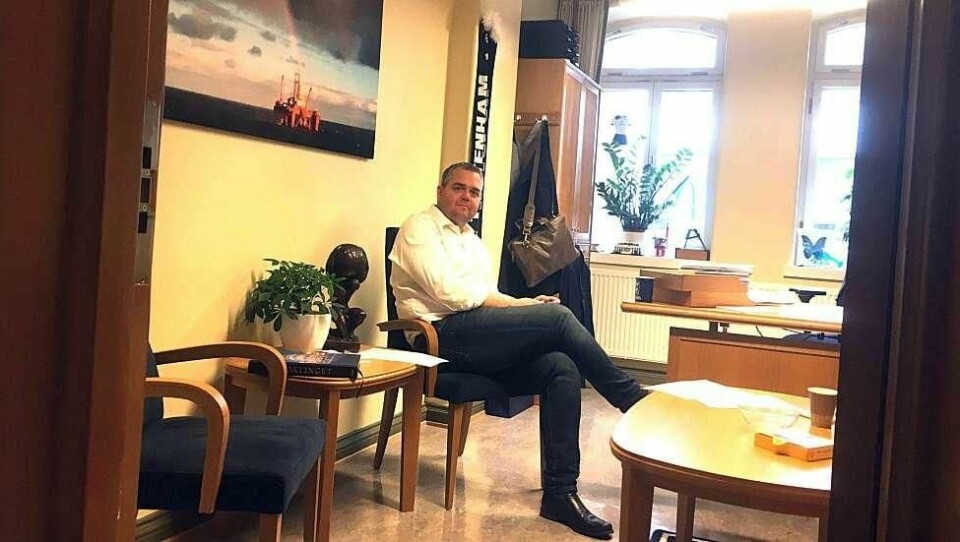 Stortingspolitiker Roy Steffensen forundres over hvor langt folk går i nettdebatten. Foto: Martin Huseby Jensen via ABC Nyheter