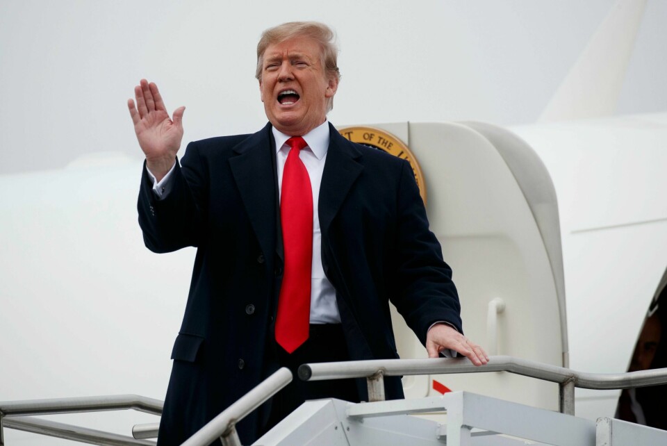 President Donald Trump er lite imponert over statsminister Theresa Mays håndtering av brexit. Foto: NTB scanpix