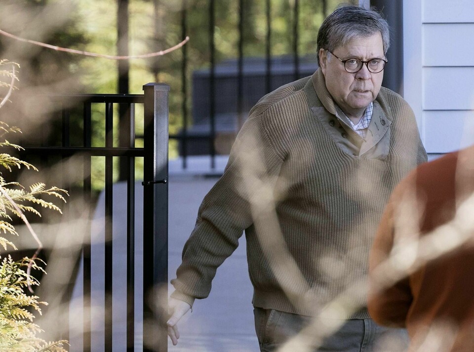 MCLEAN, VA - MARCH 23: U.S. Attorney General William Barr departs his home March 23, 2019 in McLean, Virginia. Special Counsel Robert Mueller?delivered the report from his investigation into Russian interference in the 2016 presidential election to Barr yesterday and Barr is expected to brief members of Congress on the report this weekend. Win McNamee/Getty Images/AFP== FOR NEWSPAPERS, INTERNET, TELCOS & TELEVISION USE ONLY ==