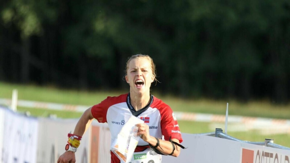 VM-KLAR: Kamilla Olaussen fra Fredrikstad er en av flere fra Østfold-klubbene som orienterer for Norge under VM i august.
