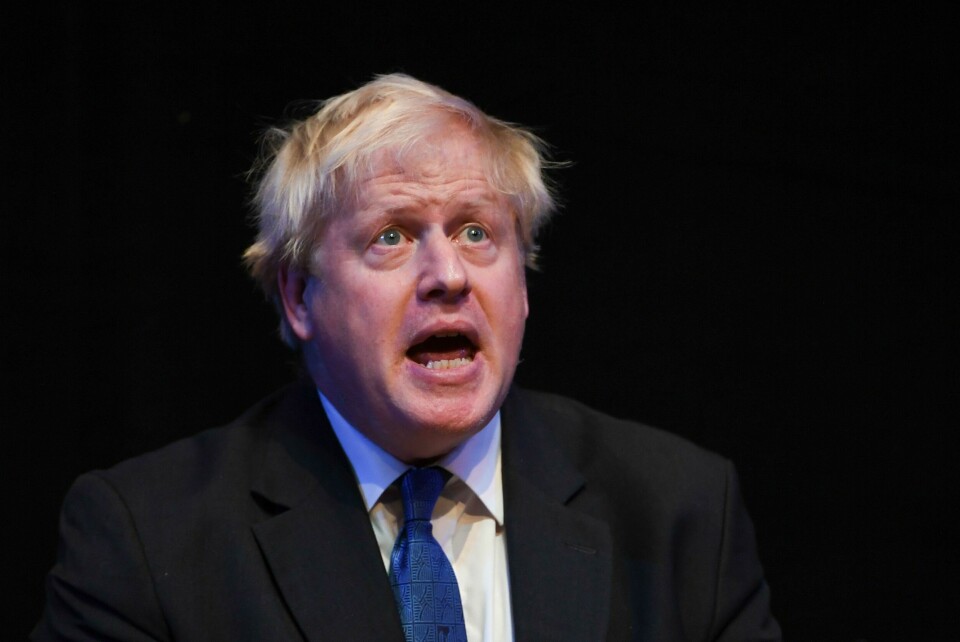 British Conservative Party politician Boris Johnson gives a speech during a fringe event on the sidelines of the third day of the Conservative Party Conference 2018 at the International Convention Centre in Birmingham, on October 2, 2018. (Photo by Paul ELLIS / AFP) British Conservative Party politician Boris Johnson gives a speech during a fringe event on the sidelines of the third day of the Conservative Party Conference 2018 at the International Convention Centre in Birmingham, on October 2, 2018. (Photo by Paul ELLIS / AFP)