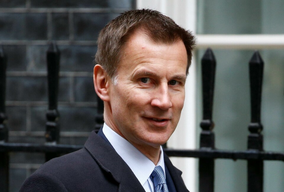 Britain's Foreign Secretary Jeremy Hunt walks outside Downing Street in London, Britain March 19, 2019. REUTERS/Henry Nicholls Britain's Foreign Secretary Jeremy Hunt walks outside Downing Street in London, Britain March 19, 2019. REUTERS/Henry Nicholls
