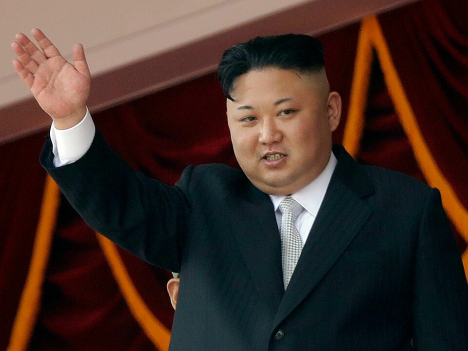 AVFYRTE: Nord-Korea har avfyrt et ballistisk missil, ifølge sørkoreanske militærkilder. Her landets leder Kim Jong-un.