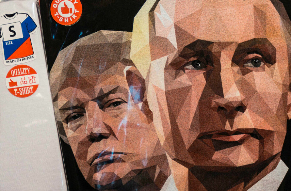 SPENT: Denne uka møtes Trump og Putin for første gang. Det har blitt nær umulig for Trump å promotere et mer vennlig bilde av russiske myndigheter, skriver Minda Holm.FOTO: MLADEN ANTONOV/NTB SCANPIX SPENT: Denne uka møtes Trump og Putin for første gang. Det har blitt nær umulig for Trump å promotere et mer vennlig bilde av russiske myndigheter, skriver Minda Holm.FOTO: MLADEN ANTONOV/NTB SCANPIX
