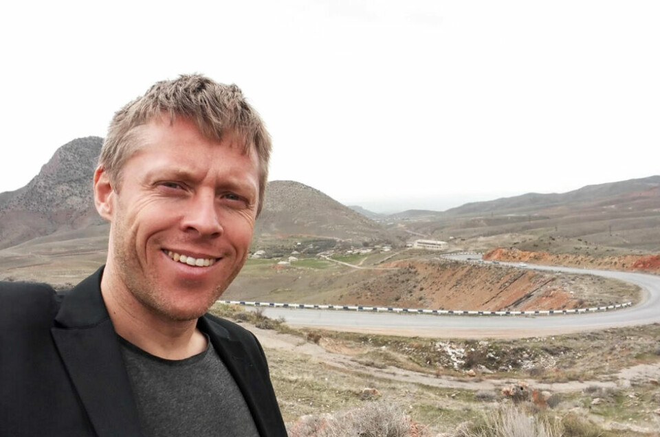 reiser over alt: Globetrotter Gunnar Garfors har besøkt alle verdens land, og sier han aldri kunne gjort det om han skulle fulgt UDs reiseråd. Her er han i Armenia. reiser over alt: Globetrotter Gunnar Garfors har besøkt alle verdens land, og sier han aldri kunne gjort det om han skulle fulgt UDs reiseråd. Her er han i Armenia.